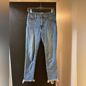 Madewell Light Blue Straight Leg Jeans